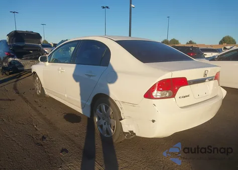 2010 Honda Civic Lx из США, поврежденный, VIN 2HGFA1F57AH583620